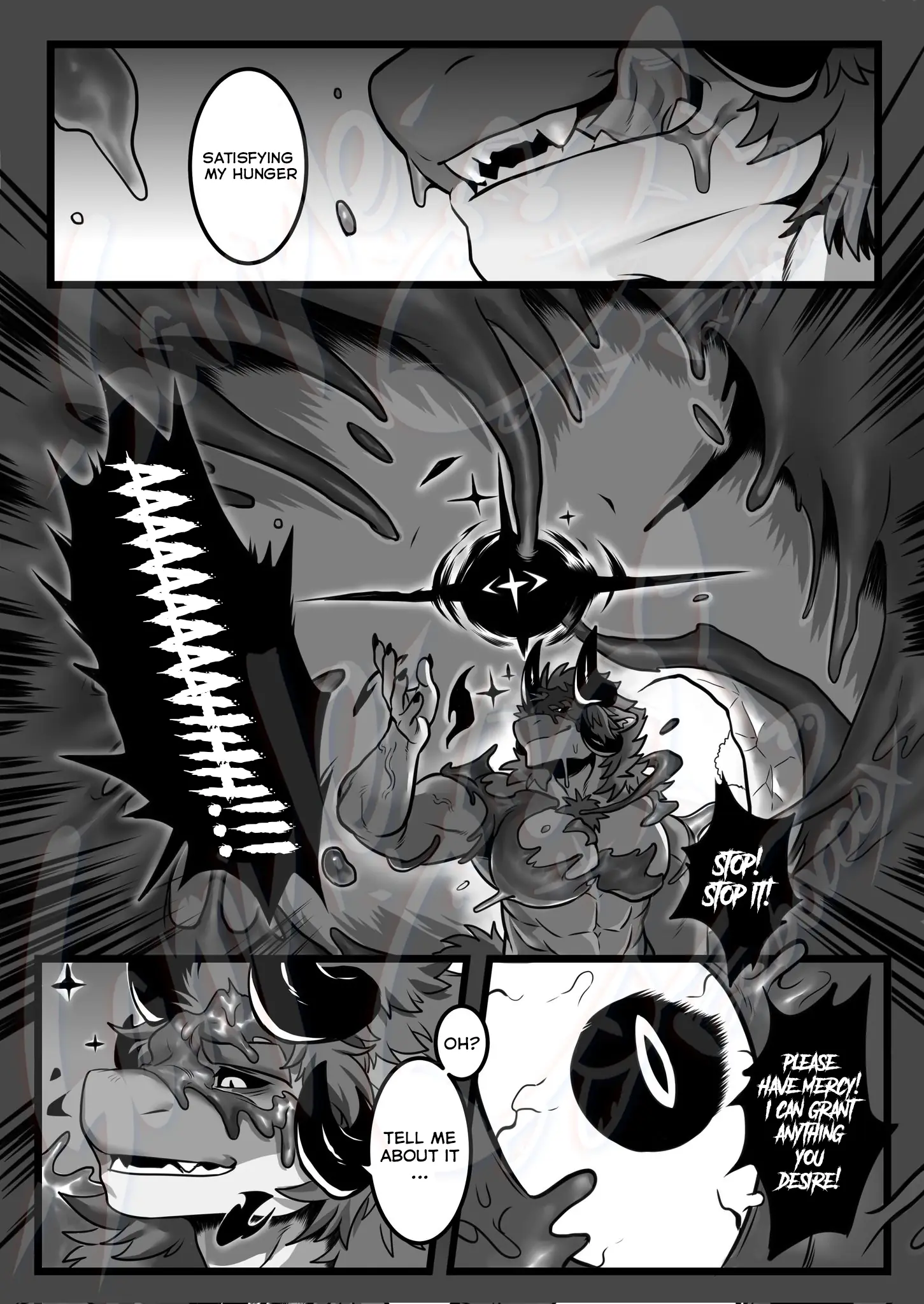 One of The Birth of the Demon King's pages