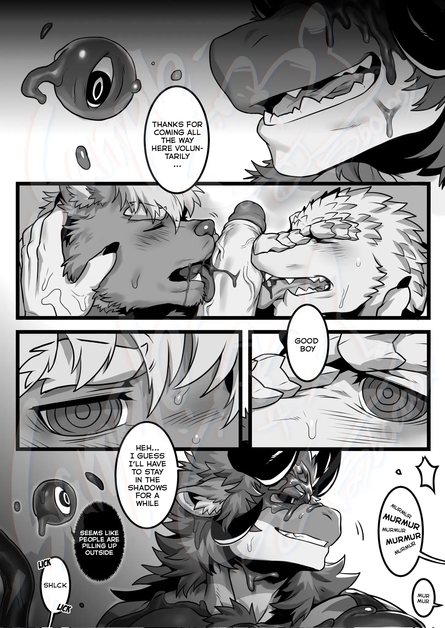 One of The Birth of the Demon King's pages