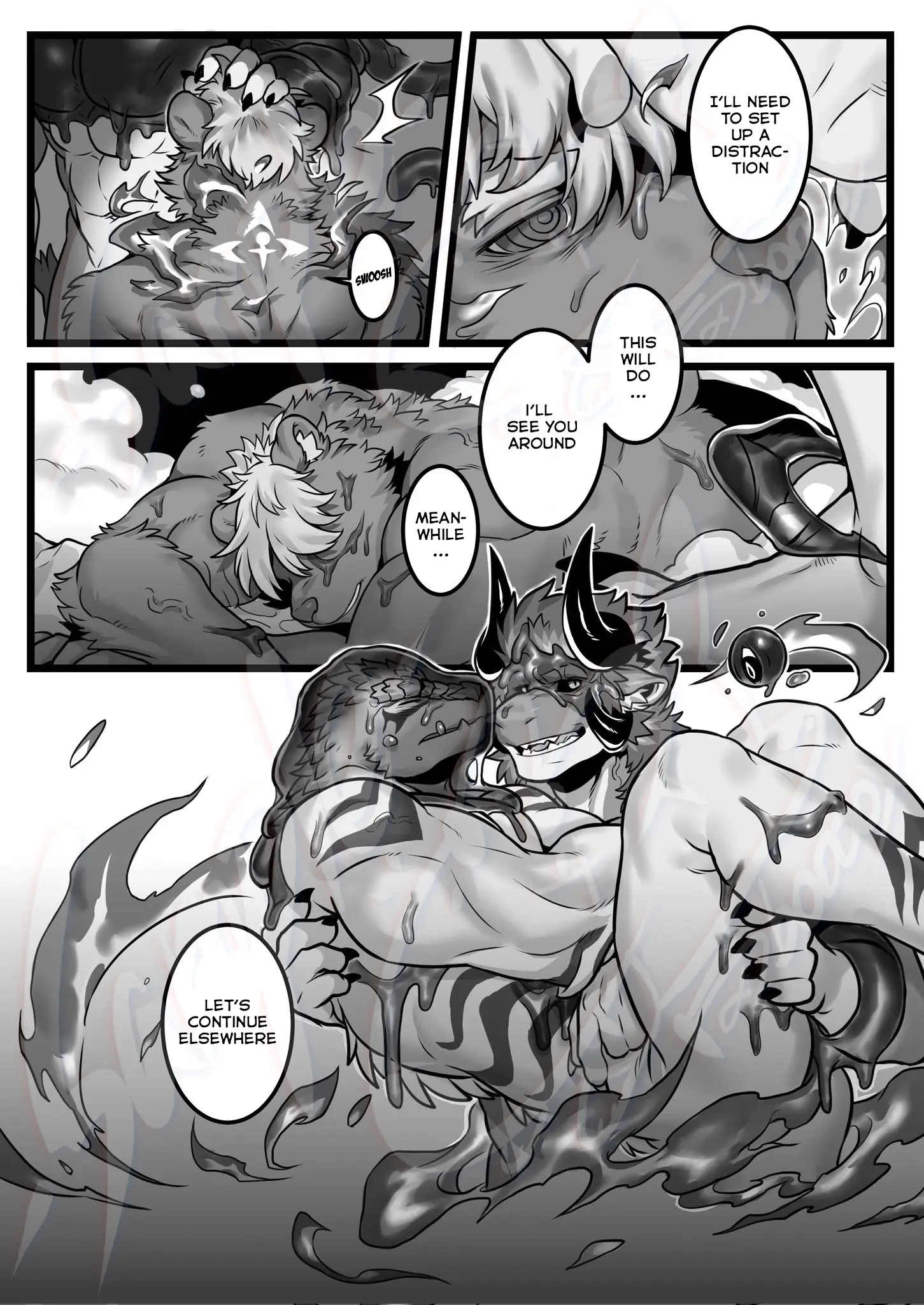 One of The Birth of the Demon King's pages