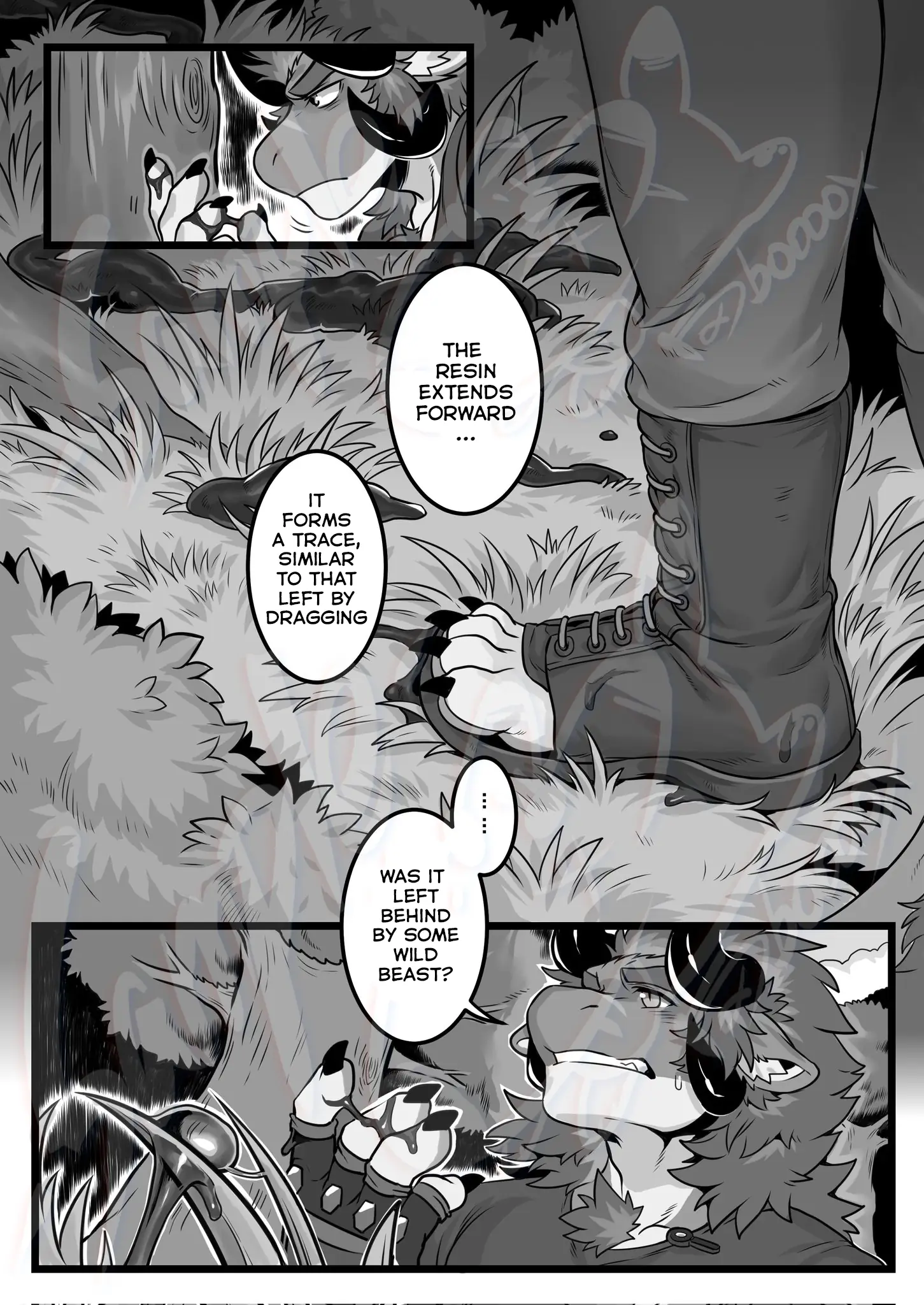 One of The Birth of the Demon King's pages